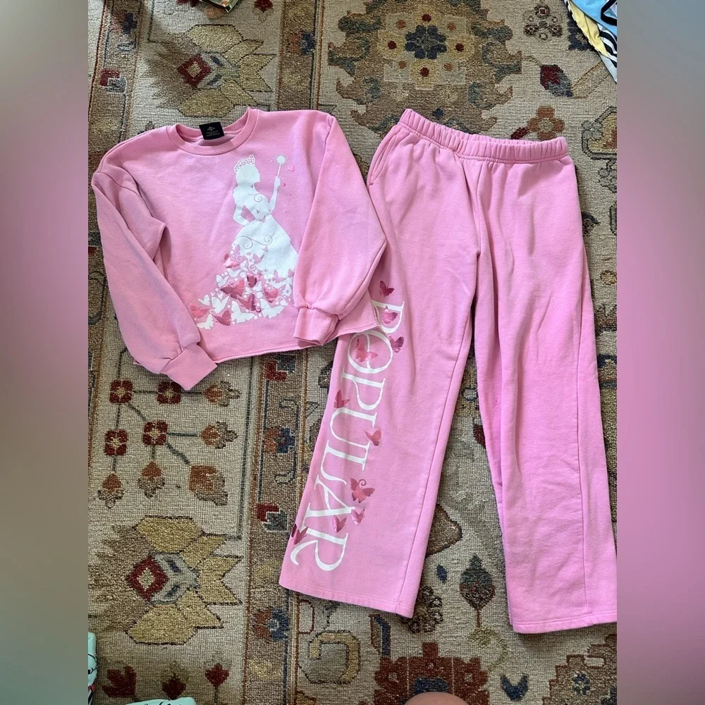 Wicked Pink Sweatset sz L (10/12)